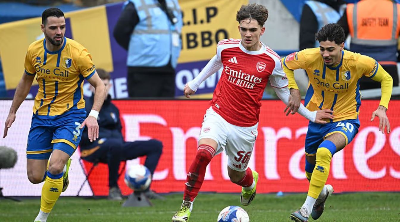 Max Dowman di laga Piala FA 2026