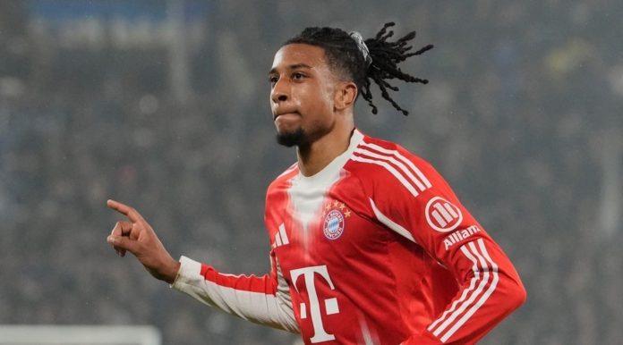 Michael Olise pemain Bayern Munchen Michael Olise pemain Bayern Munchen