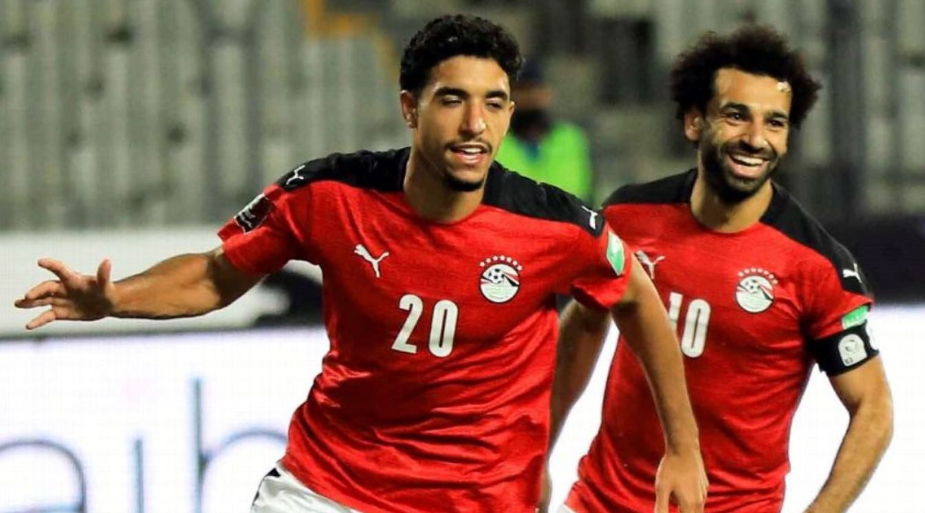 Omar Marmoush dan Mohamed Salah pemain Timnas Mesir