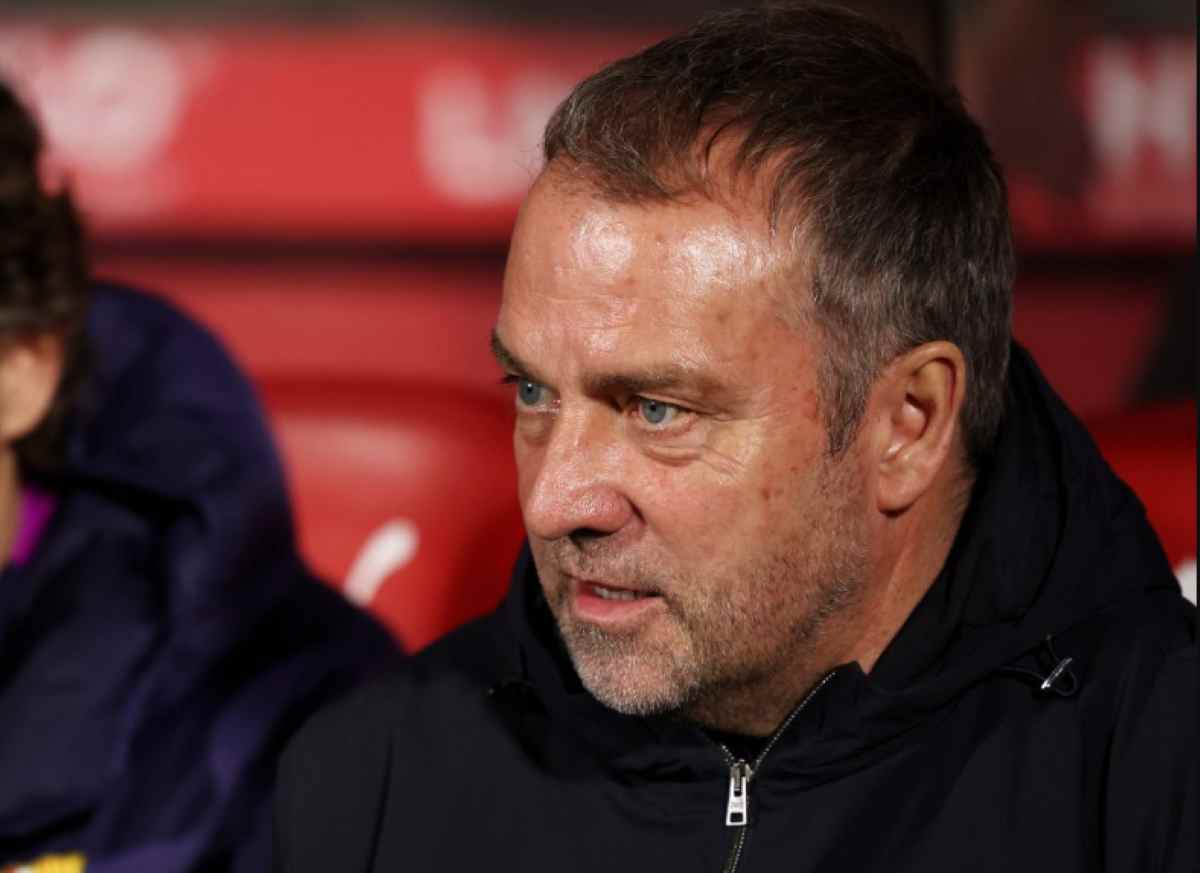 Pelatih Barcelona Hansi Flick