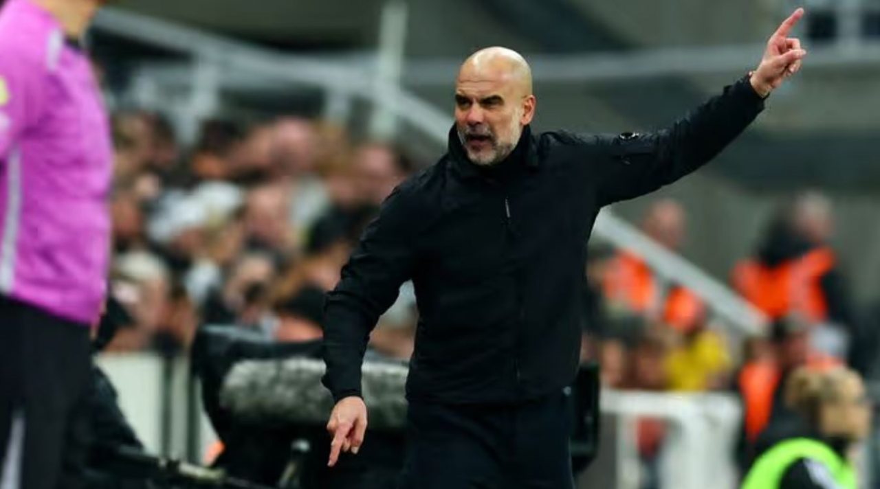Pelatih Manchester City Pep Guardiola