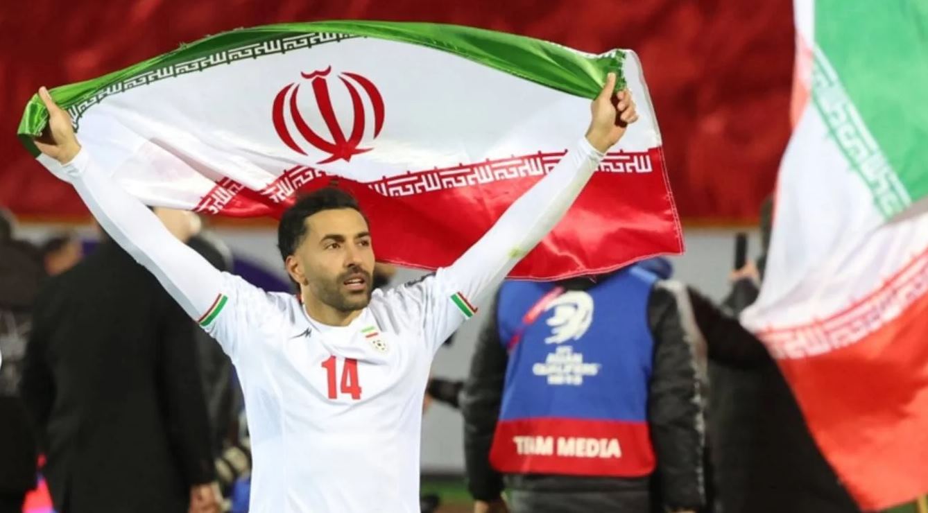 Pemain Timnas Iran merayakan lolos ke Piala Dunia 2026 Pemain Timnas Iran merayakan lolos ke Piala Dunia 2026