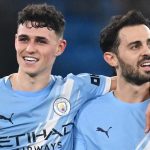 Phil Foden dan Bernardo Silva pemain Manchester City