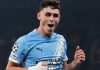 Phil Foden pemain Manchester City