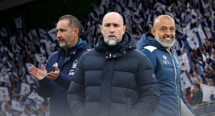 Tottenham Hotspur, West Ham United, Nottingham Forest Tottenham Hotspur, West Ham United, Nottingham Forest