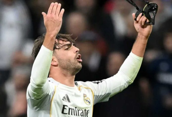 Raul Asencio Absen di Laga Real Madrid vs Elche