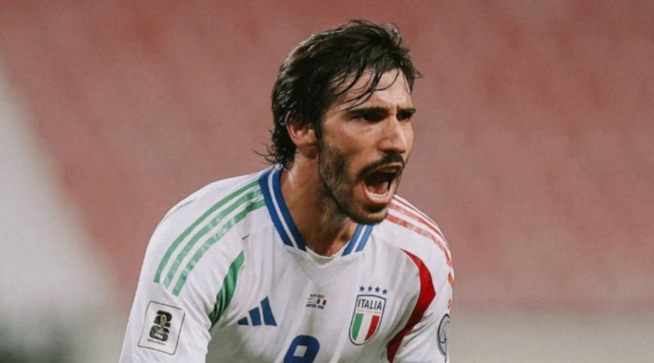 Sandro Tonali pemain Newcastle United