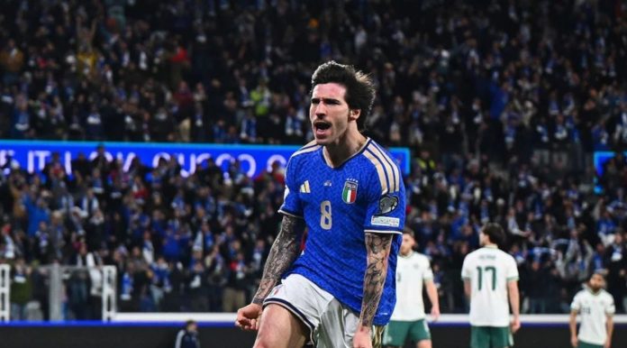Sandro Tonali pemain Timnas Italia
