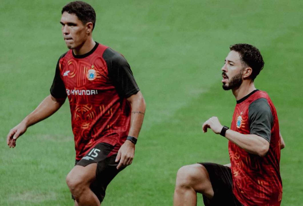 Sesi Latihan Persija Jelang Menjamu Borneo FC