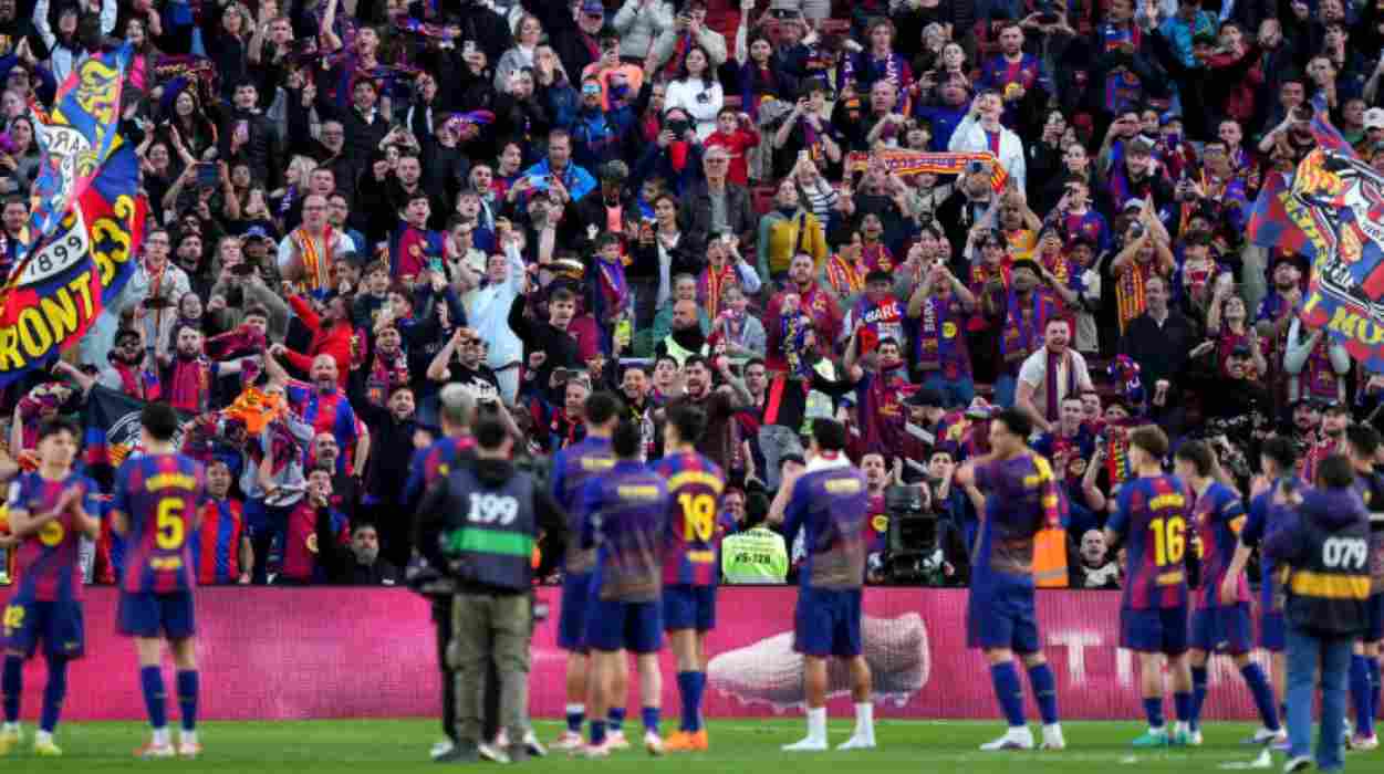 Skuad Barcelona di Akhir Sebuah Laga