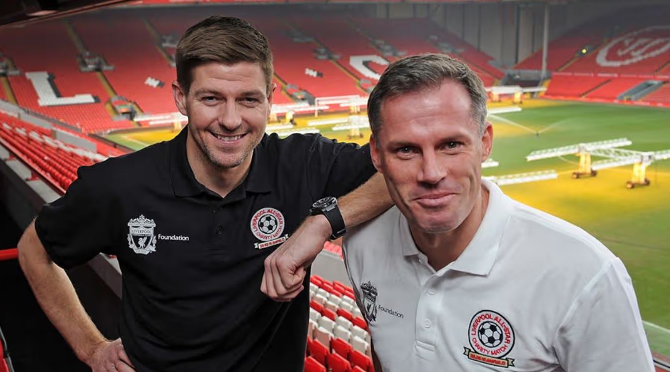 Stevenn Gerrard dan Jamie Carragher