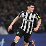 Tino Livramento pemain Newcastle United