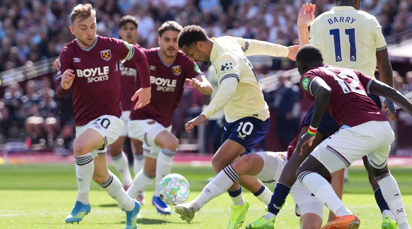 Analisa hasil pertandingan West Ham United vs Everton