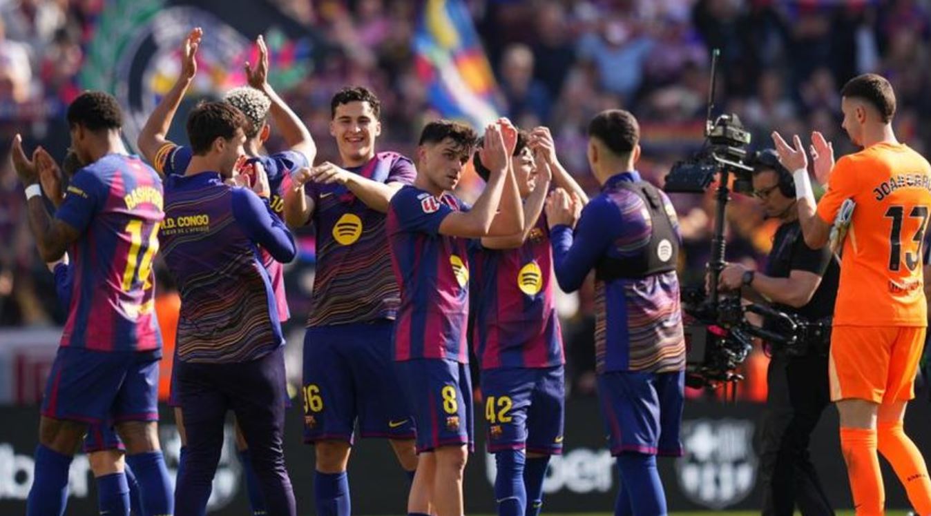 Barcelona menuju rekor sempurna