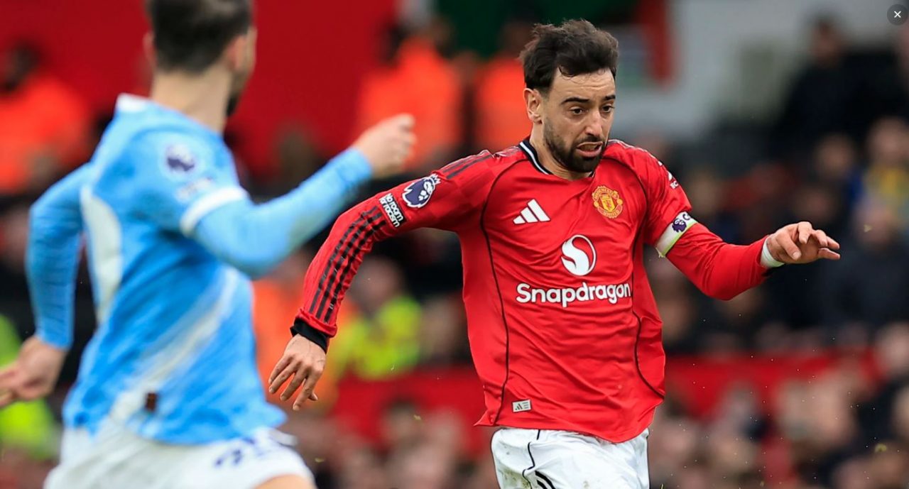 Bruno Fernandes pemain Manchester United