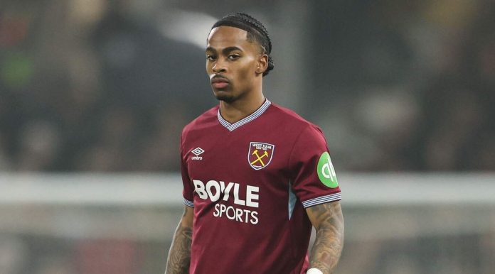 Crysencio Summerville pemain West Ham United Crysencio Summerville pemain West Ham United