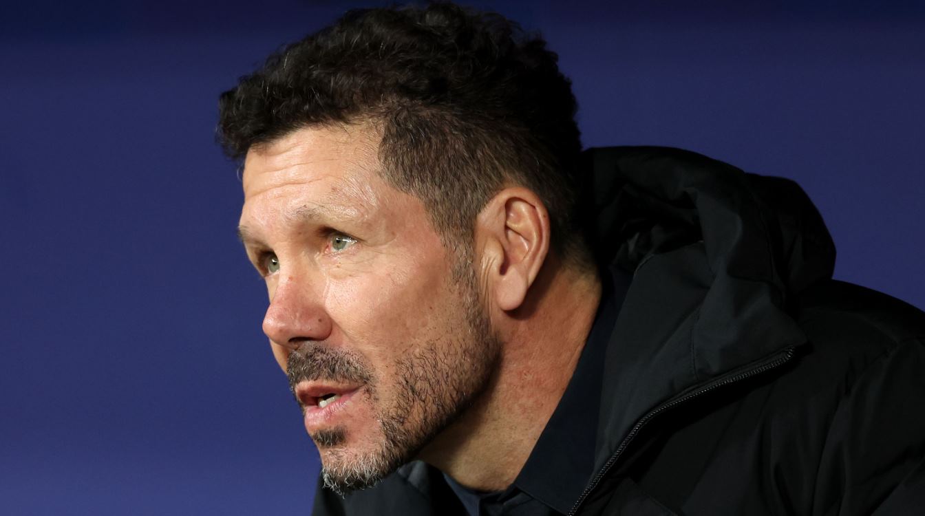 Diego Simeone pelatih Atletico Madrid