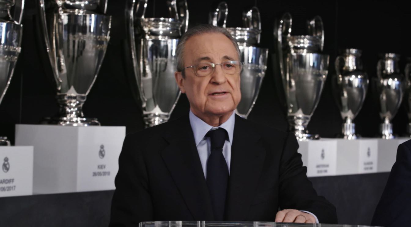 Florentino Perez presiden Real Madrid