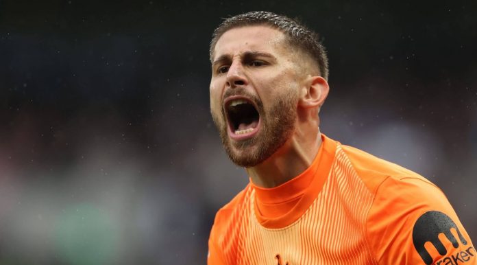 Guglielmo Vicario kiper Tottenham Hotspur Guglielmo Vicario kiper Tottenham Hotspur