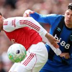 Hasil Arsenal vs Bournemouth skor 1-2