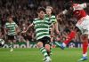 Hasil Arsenaol vs Sporting CP skor akhir 0-0 agregat 1-0