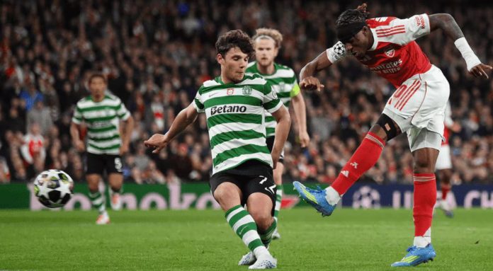 Hasil Arsenaol vs Sporting CP skor akhir 0-0 agregat 1-0 Hasil Arsenaol vs Sporting CP skor akhir 0-0 agregat 1-0