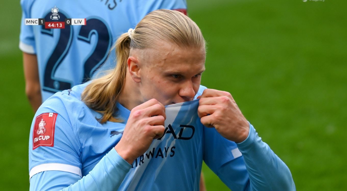 Hasil Babak Pertama Manchester City vs Liverpool skor 2-0 di perempat final Piala FA 2026