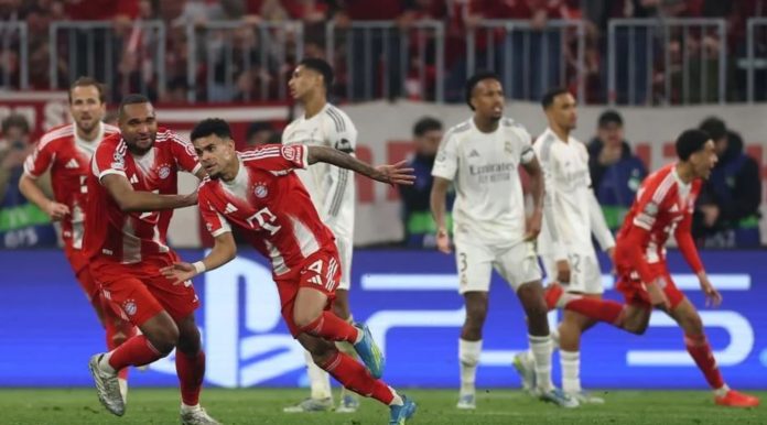 Hasil Bayern Munchen vs Real Madrid skor akhir 4-3 agregat 6-4 Hasil Bayern Munchen vs Real Madrid skor akhir 4-3 agregat 6-4