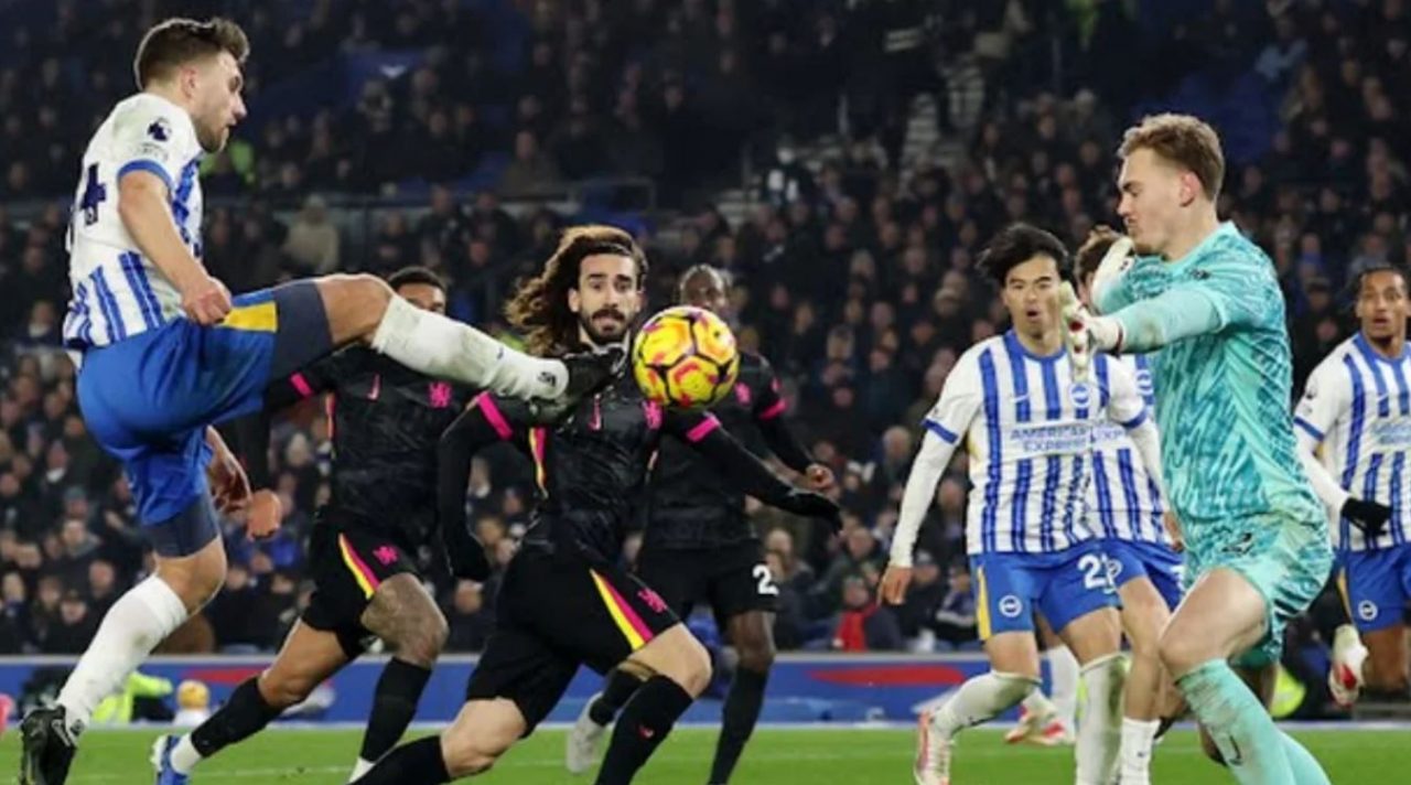Hasil Brighton vs Chelsea skor 3-0