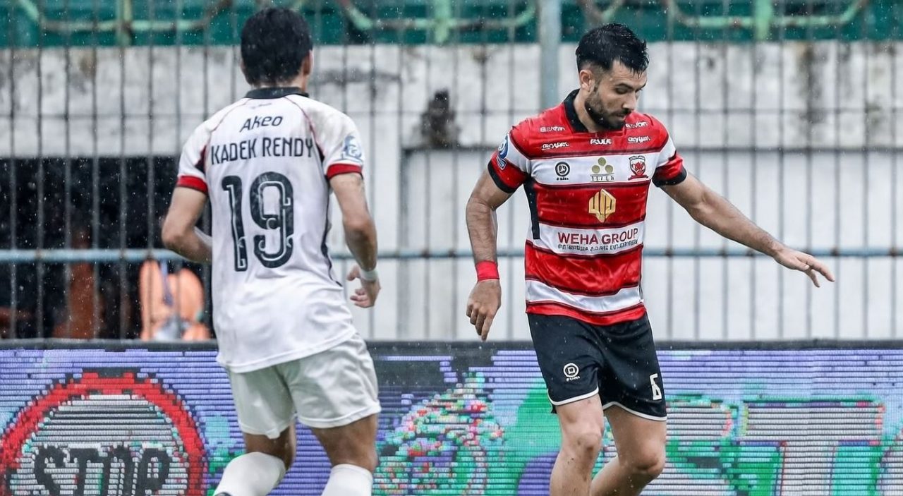 Hasil Madura United vs Persik Kediri skor 2-1