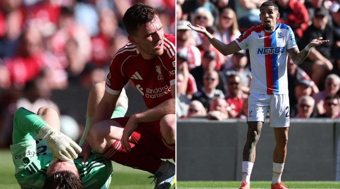 Gol kontroversial Daniel Munoz saat kiper Liverpool cedera Gol kontroversial Daniel Munoz saat kiper Liverpool cedera