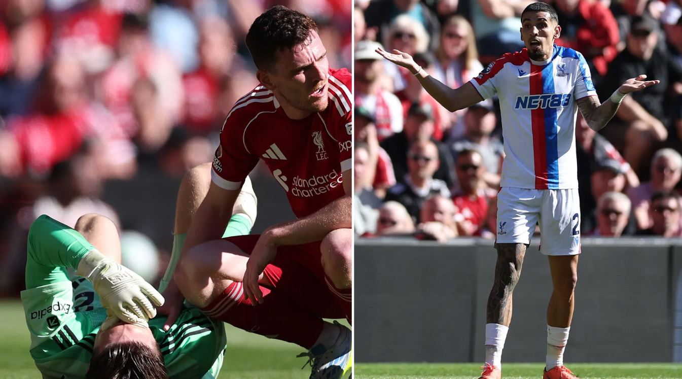 Gol kontroversial Daniel Munoz saat kiper Liverpool cedera