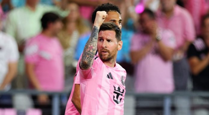 Gol Langka Lionel Messi Warnai Laga Perdana Inter Miami di Stadion Baru