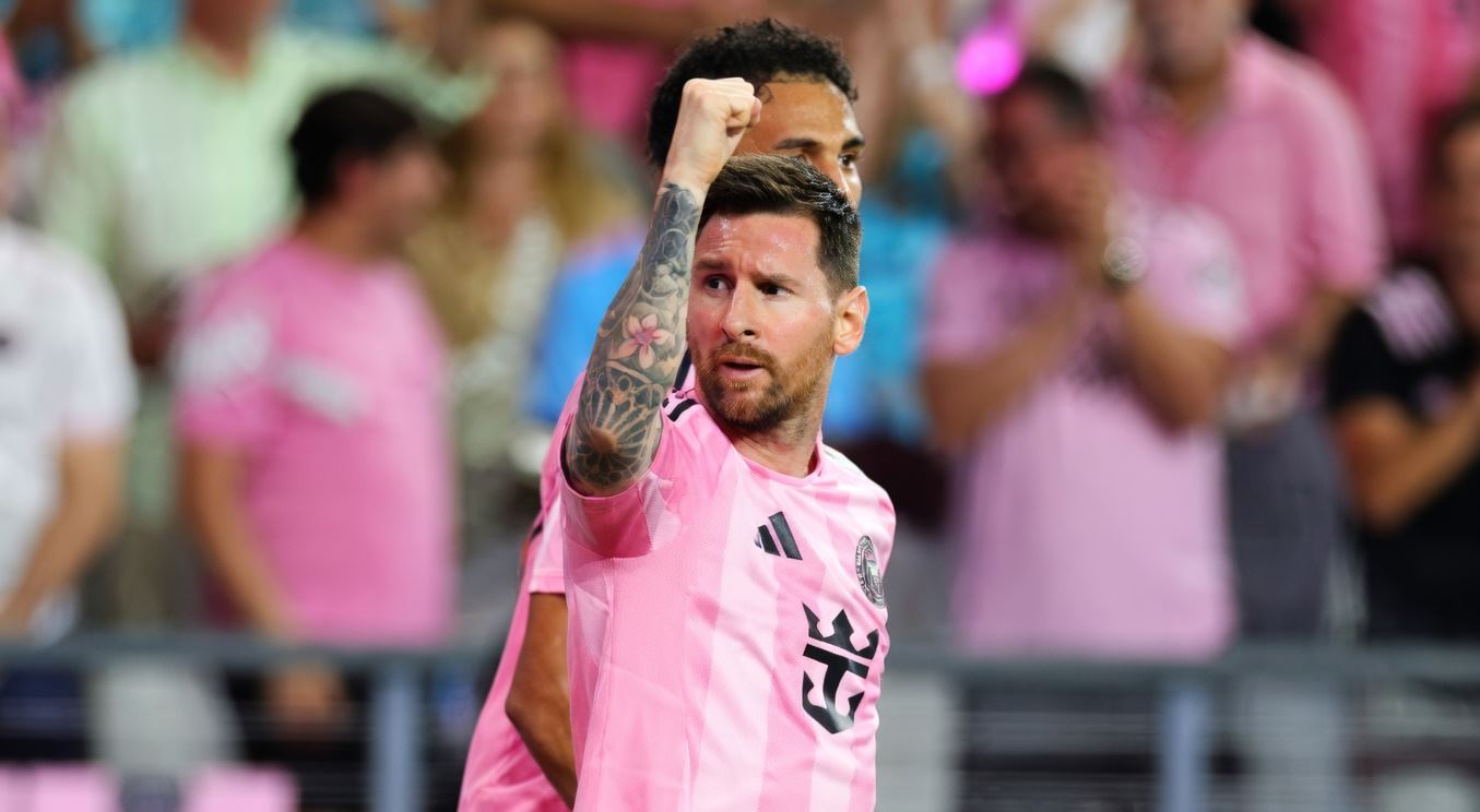 Lionel Messi cetak gol pertama di stadion baru Inter Miami Lionel Messi cetak gol pertama di stadion baru Inter Miami