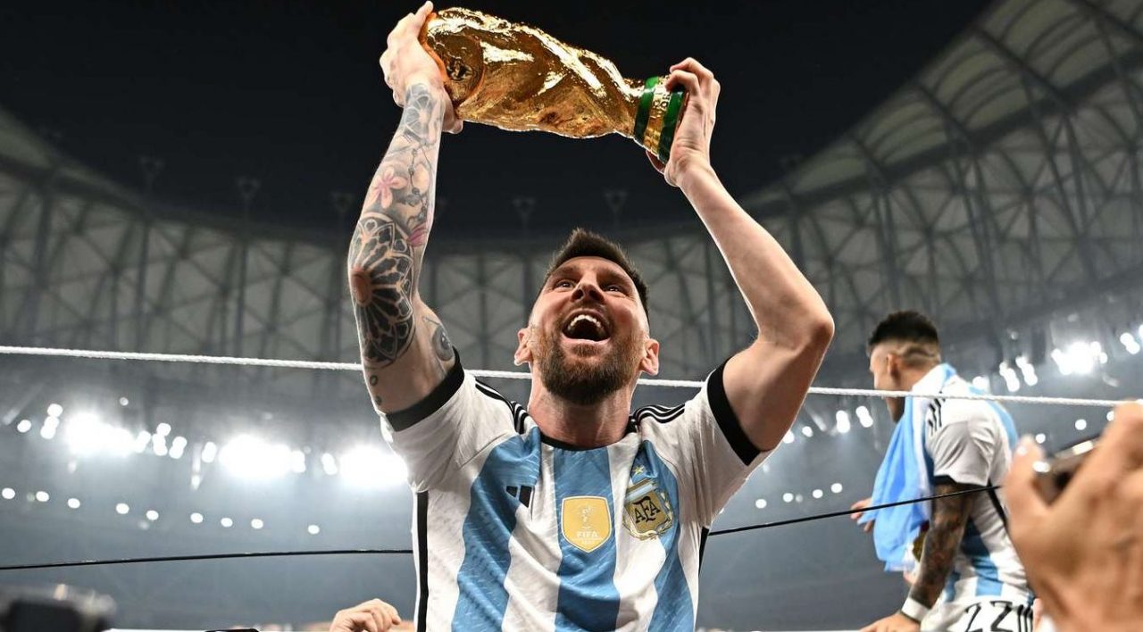 Lionel Messi dan Trofi Piala Dunia