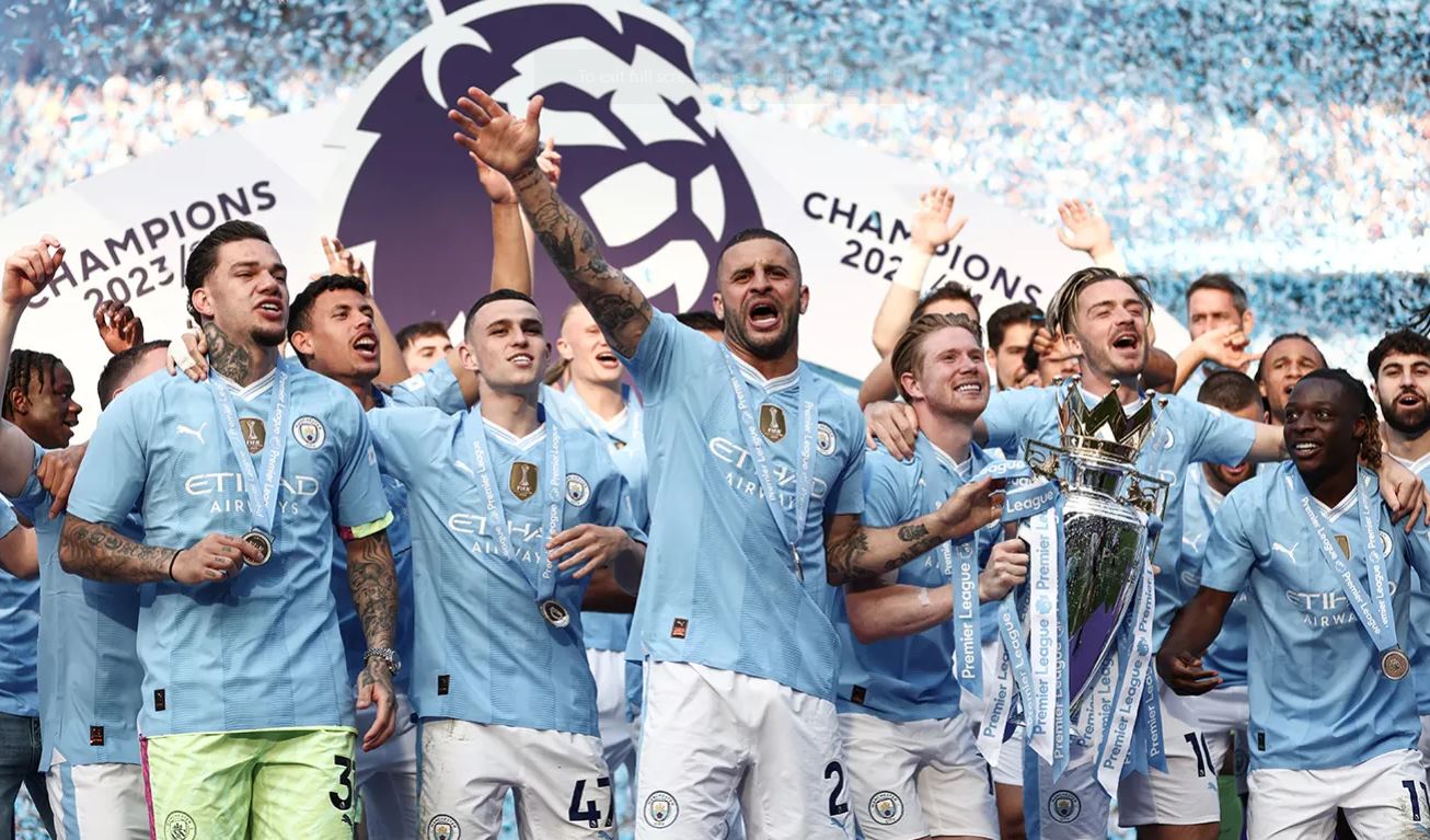 Manchester City juara EPL 2023-2024