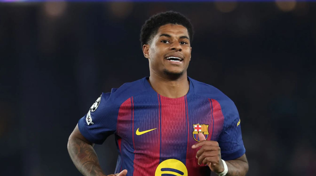 Marcus Rashford pemain Barcelona