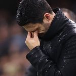 Mikel Arteta pusing jelang laga melawan Manchester City