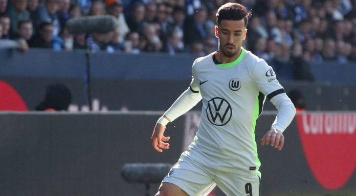 Mohamed Amoura pemain Wolfsburg target transfer Everton Mohamed Amoura pemain Wolfsburg target transfer Everton