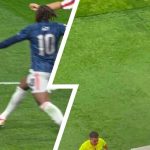 Momen saat VAR membuat ricuh laga antara Atletico Madrid vs Arsenal