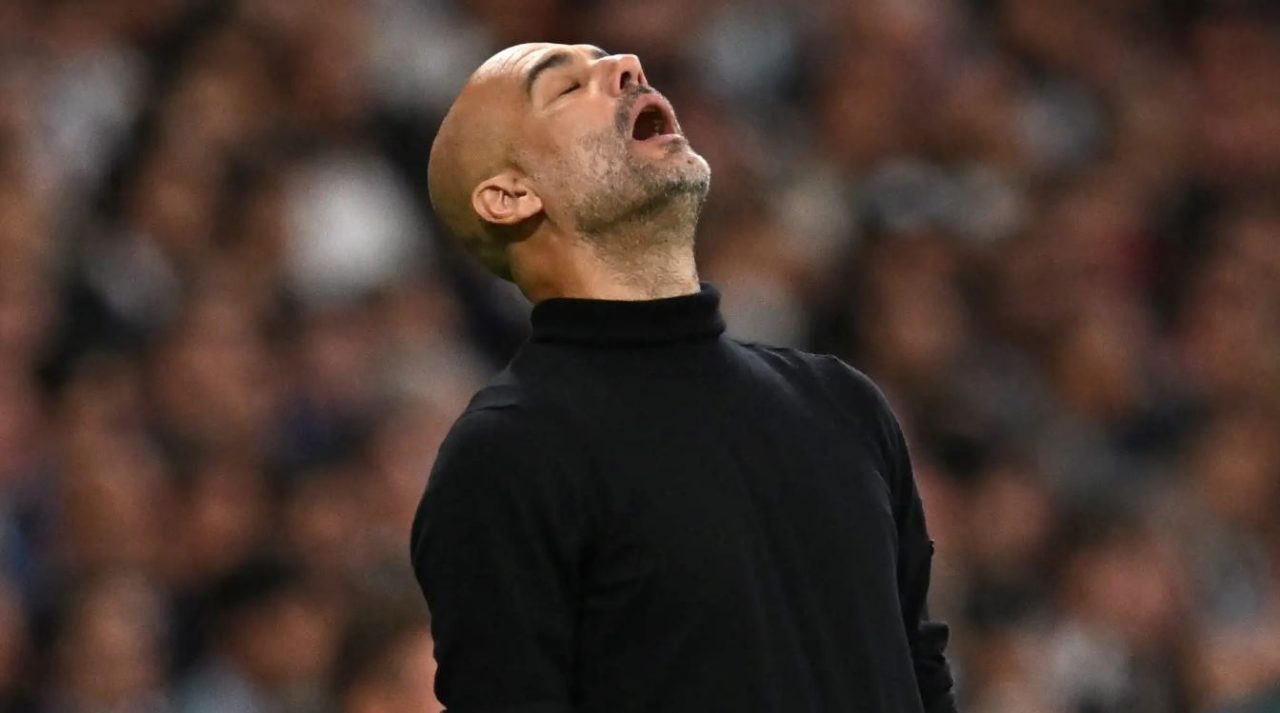 Pep Guardiola pelatih Manchester City