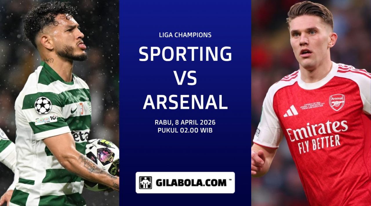 Prediksi Sporting CP vs Arsenal - Leg Pertama Perempat Final Liga Champions 2025-2026