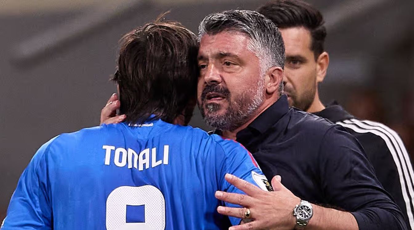Sandro Tonali dan Gennaro Gattuso