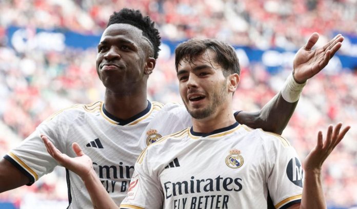 Vinicius Junior dan Brahim Diaz Vinicius Junior dan Brahim Diaz