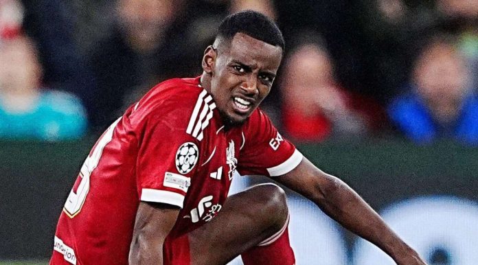 Alexander Isak pemain Liverpool