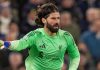 Alisson Becker pemain Liverpool