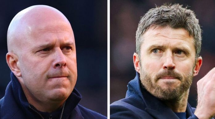 Arne Slot dan Michael Carrick Peluang lolos Liga Champions memanas. Manchester United, Liverpool, dan Aston Villa akan menjalani laga penentuan akhir pekan ini.