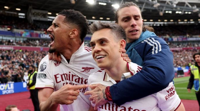 Arsenal Berkat kemenangan Arsenal di laga terakhir melawan West Ham, The Gunners bisa raih gelar juara lebih cepat, tapi ada syaratnya!