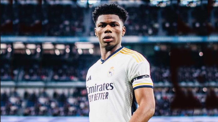 Aurelien Tchouameni pemain Real Madrid Aurelien Tchouameni Pilih Bertahan di Real Madrid Meski Diminati Klub Inggris
