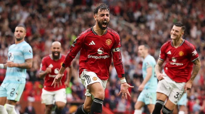 Bruno Fernandes kapten Manchester United Bruno Fernandes kapten Manchester United